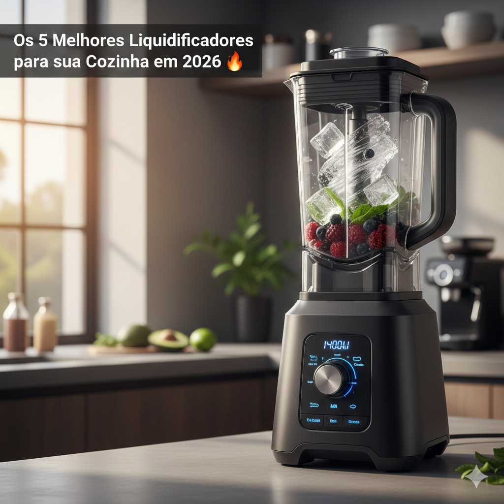 Os 5 Melhores Liquidificadores para sua Cozinha em 2026