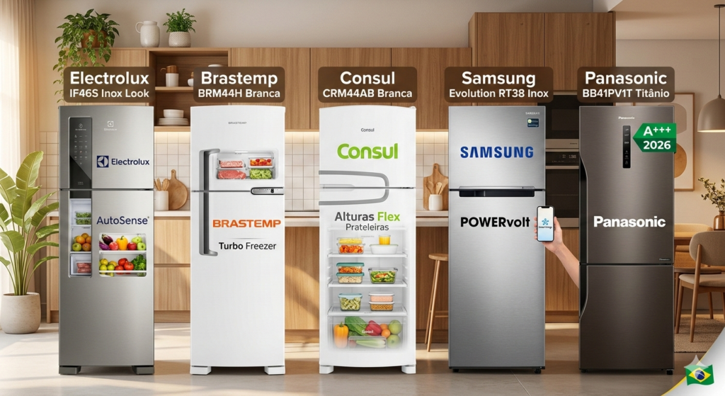 As 5 Melhores Geladeiras do Mercado Livre em 2026!
