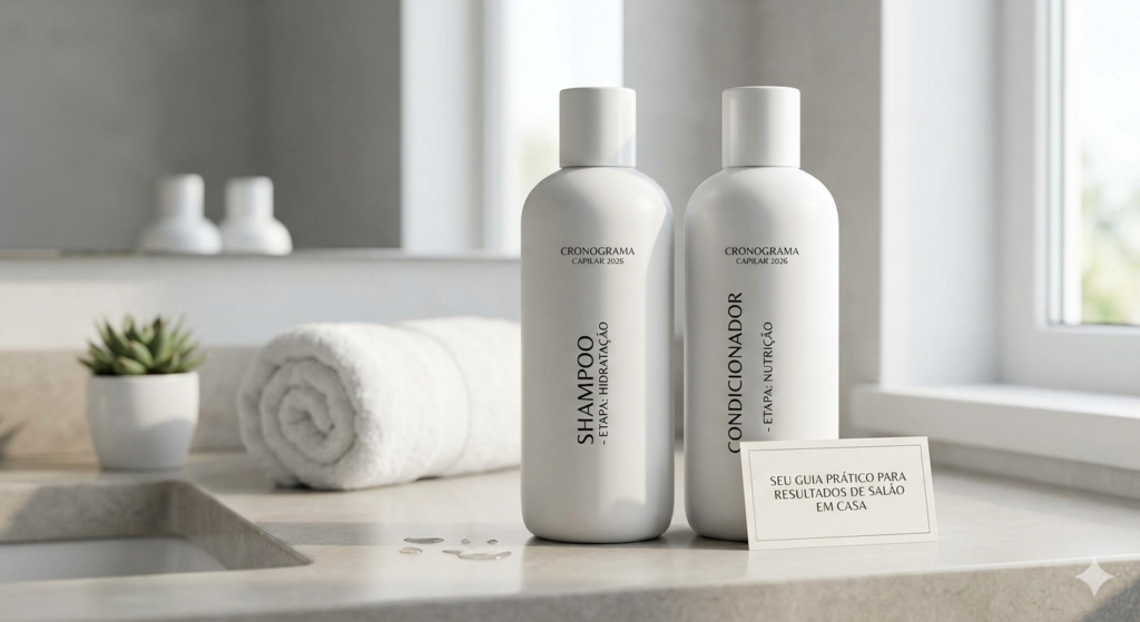 Cronograma Capilar 2026: Guia Prático para o seu Kit