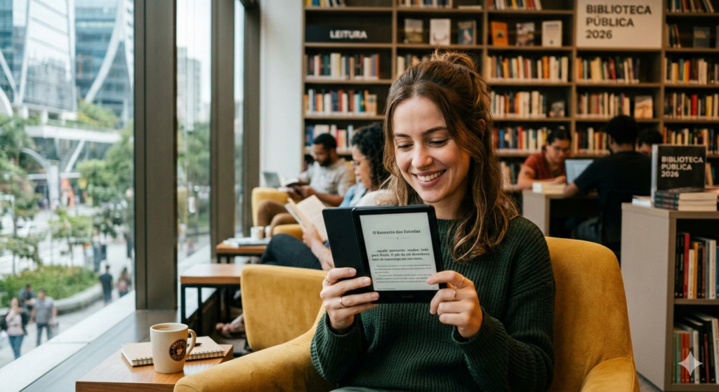 Biblioteca 2026 no Bolso: Kindle Emoção em Cada Página Lida