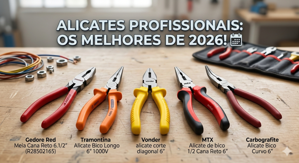 Alicate Profissional: Os Melhores de 2026!